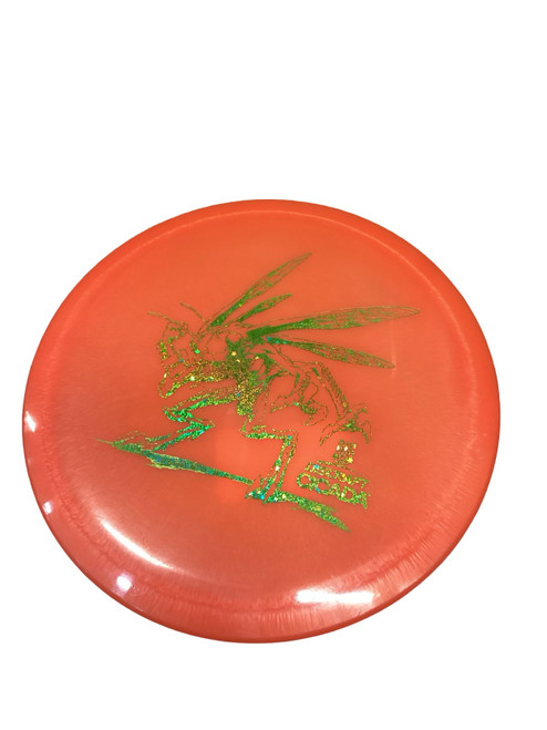 Vist Large View of Product Image Which is Used Discraft CICADA Disc Golf Driver Orange