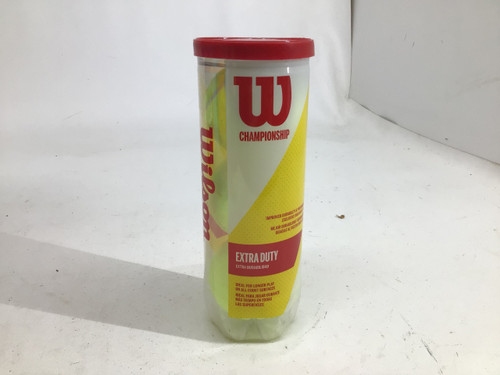 Vist Large View of Product Image Which is Used Wilson CHAMPIONSHIP 3 BALL CAN 3-ball Tennis Canister