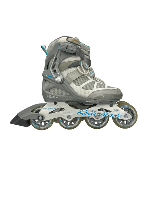 Vist Large View of Product Image Which is Used Rollerblade SG5 FORM FIT Senior Roller Quad Skates Grey Senior 6