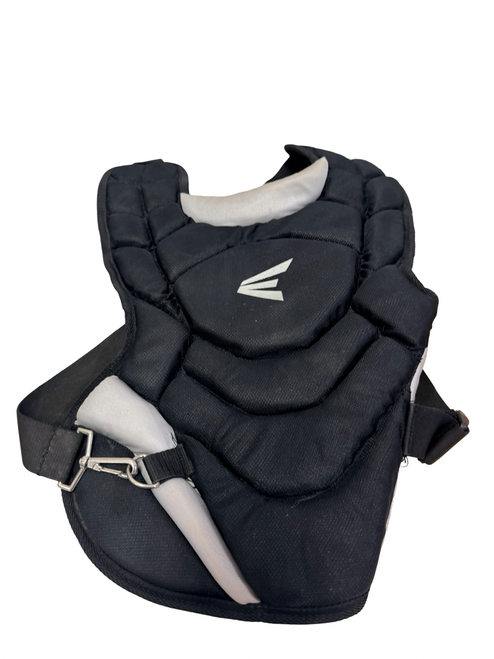 Vist Large View of Product Image Which is Used Easton Jr Youth Baseball Catchers Chest Protector Black mfg Jan 2022