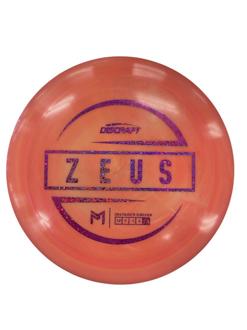 Vist Large View of Product Image Which is Used Discraft ZEUS Disc Golf Driver Orange 173g