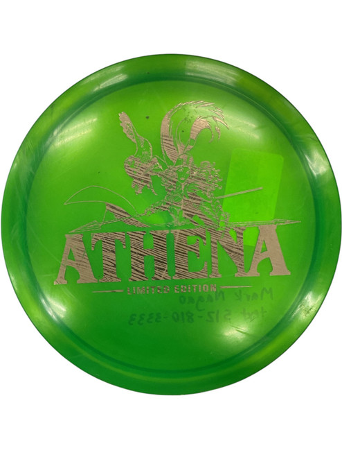 Vist Large View of Product Image Which is Used Discraft ATHENA PAUL MCBETH Disc Golf Driver Green 170g
