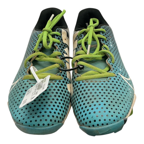 Vist Large View of Product Image Which is Used Nike FAST FLEX BB/SB Cleats Turquoise Youth 06.0