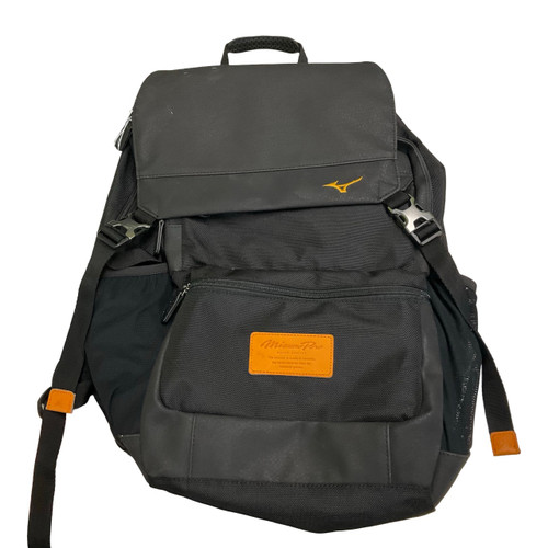 Vist Large View of Product Image Which is Used Mizuno PRO BASEBALL BACKPACK BB/SB Player Backpack Black