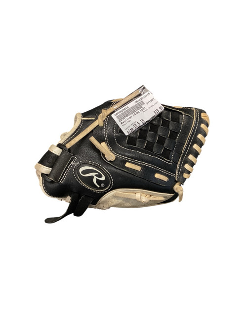 Vist Large View of Product Image Which is Used Rawlings HIGHLIGHT BB/SB Glove RH Throw Black 10 1/2"