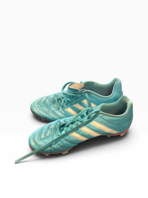 Vist Large View of Product Image Which is Used Adidas Soccer Cleats Carolina Blue Senior 8