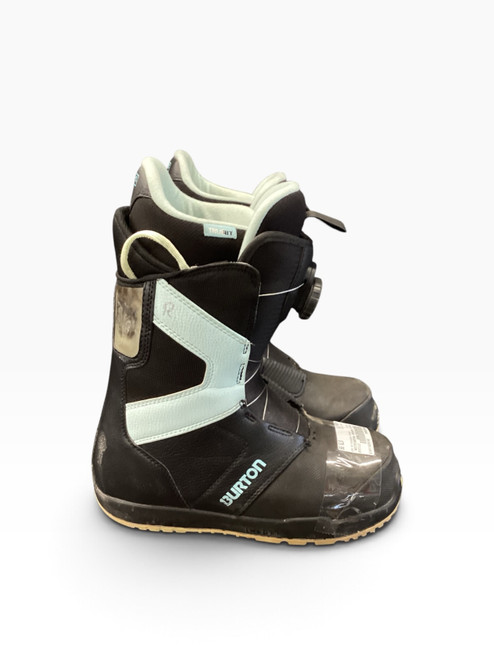 Vist Large View of Product Image Which is Used Burton WOMENS PROGRESSION BOA Womens Snowboard Boots Black Senior 9
