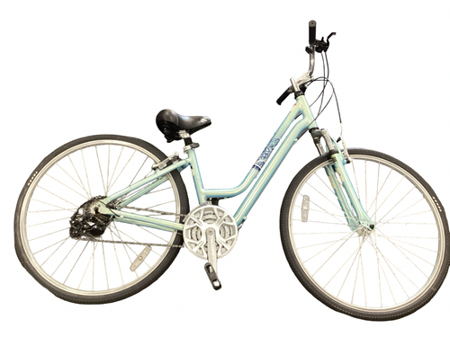 Vist Large View of Product Image Which is Used Diamondback VITAL 2 Hybrid/City Bike Womens Teal 50-52cm - SM Frame