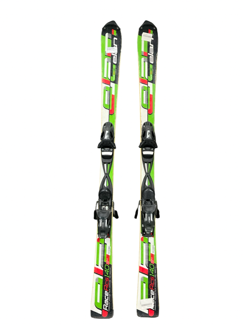 Vist Large View of Product Image Which is Used Elan RACE RCS Mens Skis Only Green 140 cm