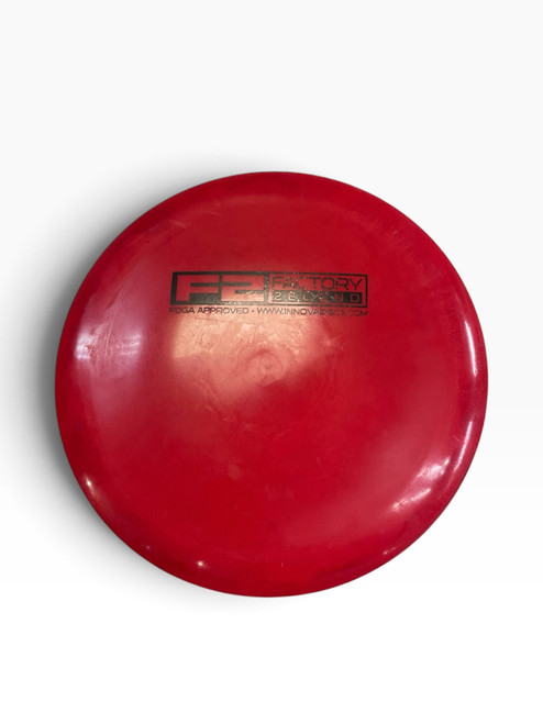 Vist Large View of Product Image Which is Used Innova STAR BEAST F2 Disc Golf Driver Red 151g