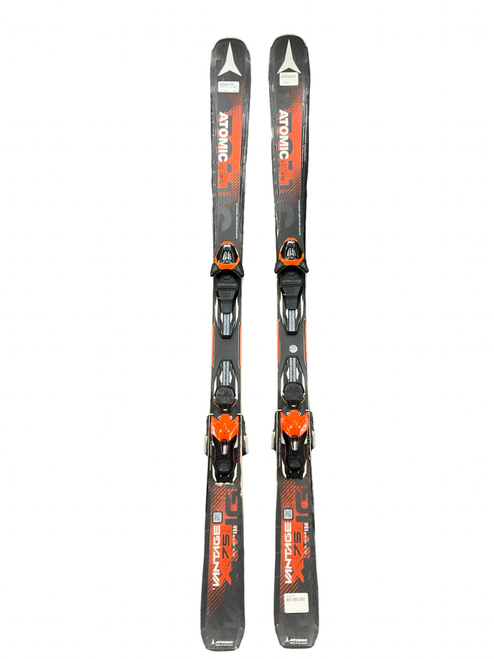 Vist Large View of Product Image Which is Used Atomic VANTAGE 75 Mens Skis Only Grey 156 cm