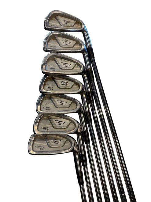 Vist Large View of Product Image Which is Used Mizuno ZOID COMP EZ Mens Iron Set RH 3I-9I
