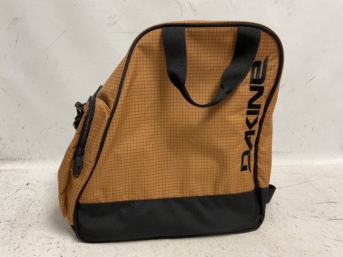 Vist Large View of Product Image Which is Used Dakine Ski Boot Bag Black And Tan