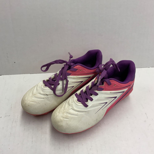 Vist Large View of Product Image Which is Used Dsg Soccer Cleats White Youth 12.0
