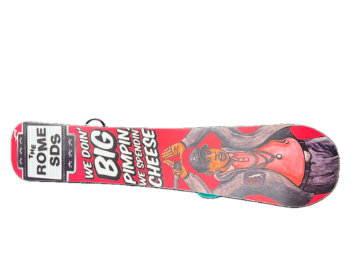 Vist Large View of Product Image Which is Used Rome THE ARTIFACT SB 153 Mens Board/Bindings Black 153 cm
