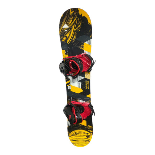 Vist Large View of Product Image Which is Used Burton LTR 134CM Boys Board/Binding Yellow 134 cm