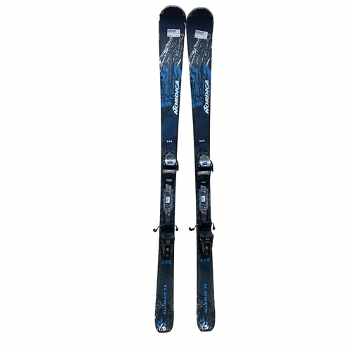 Vist Large View of Product Image Which is Used Nordica ALL DRIVE 76 Womens DH Ski/Binding Black 158 cm