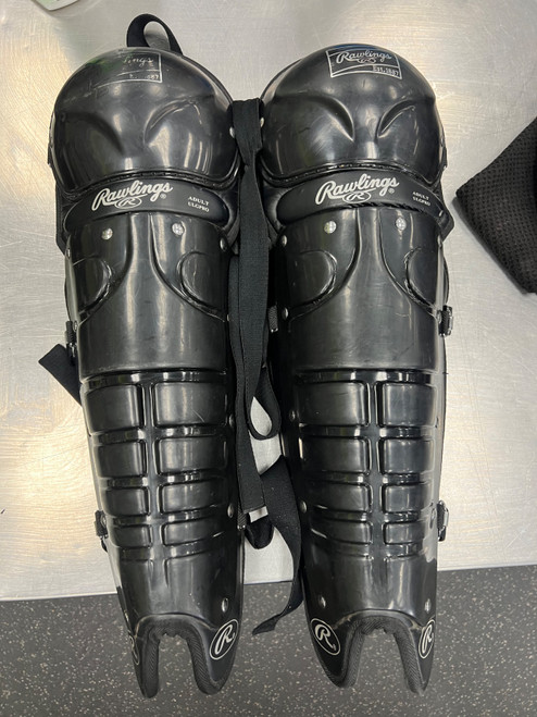 Vist Large View of Product Image Which is Used Rawlings ULGPRO Umpire Leg Guards