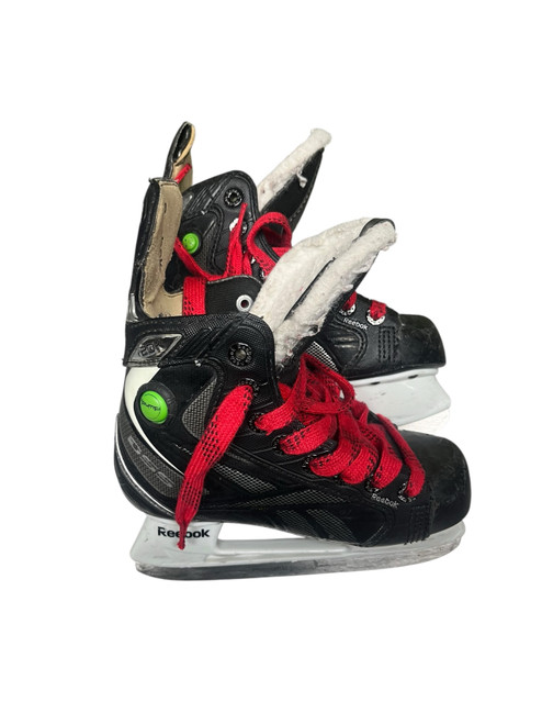 Vist Large View of Product Image Which is Used Reebok 20K Youth Hockey Skate Black Youth 12.5