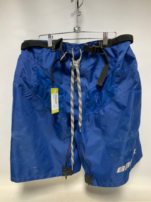 Vist Large View of Product Image Which is Used Bauer BREEZER SHELL Senior Pant Royal Blue LG