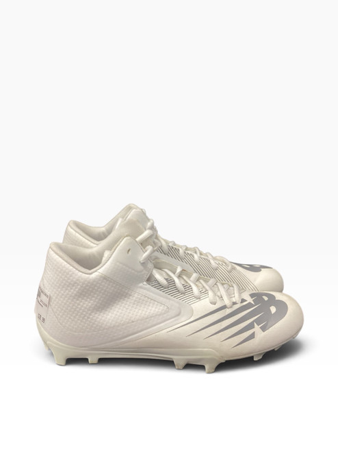 Vist Large View of Product Image Which is Used New Balance LAX Cleats Womens White Senior 8