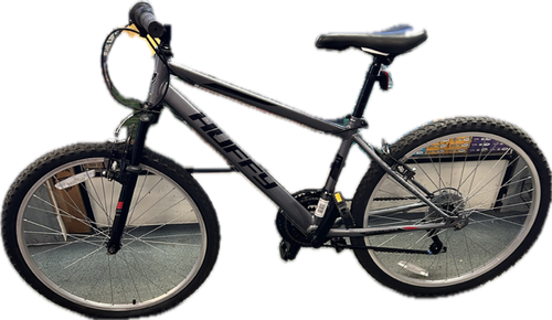 Vist Large View of Product Image Which is Used Huffy ROCK CREEK 24 Mountain Bike Boys Grey 24"