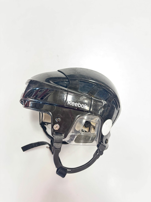 Vist Large View of Product Image Which is Used Reebok NOT CERTIFIED Hockey Helmet Only Black One Size