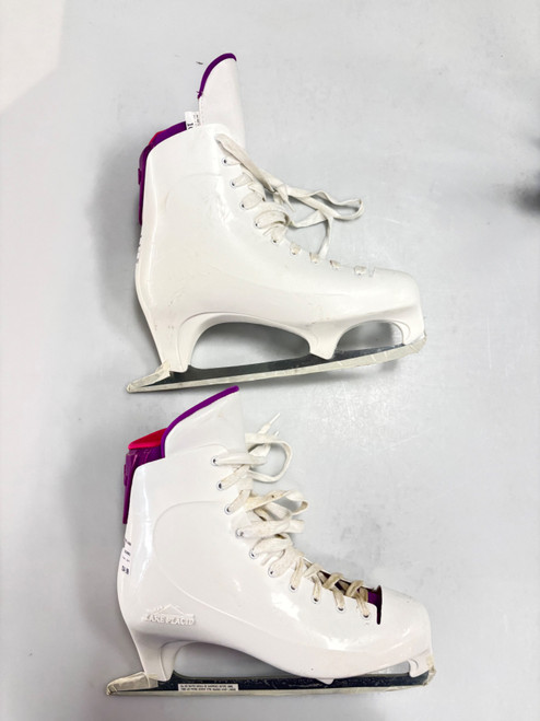 Vist Large View of Product Image Which is Used Lake Placid SOFT Womens Softboot Skate White Senior 10