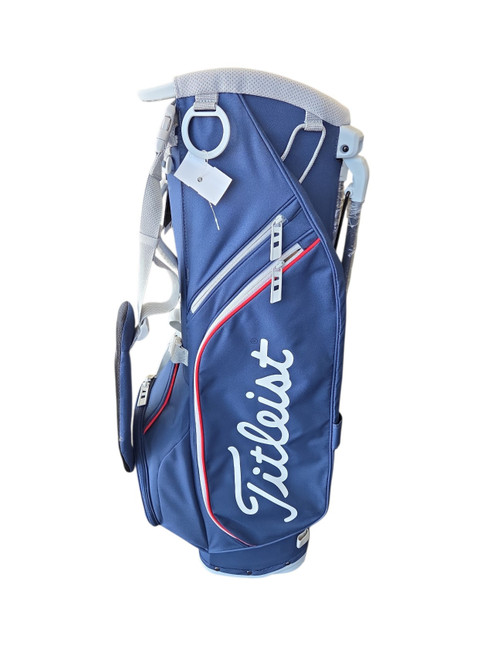 Vist Large View of Product Image Which is Used Titleist ULTRA Mens Stand Bag Navy Blue