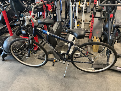 Vist Large View of Product Image Which is Used Schwinn FREMONT Hybrid/City Bike Mens Navy Blue 54-55cm - MD Frame