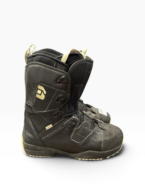 Vist Large View of Product Image Which is Used Salomon MAORI Mens Snowboard Boots Black Senior 10