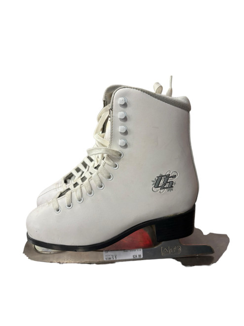 Vist Large View of Product Image Which is Used CCM WINTER CLUB WomensFigure Skate White Senior 5