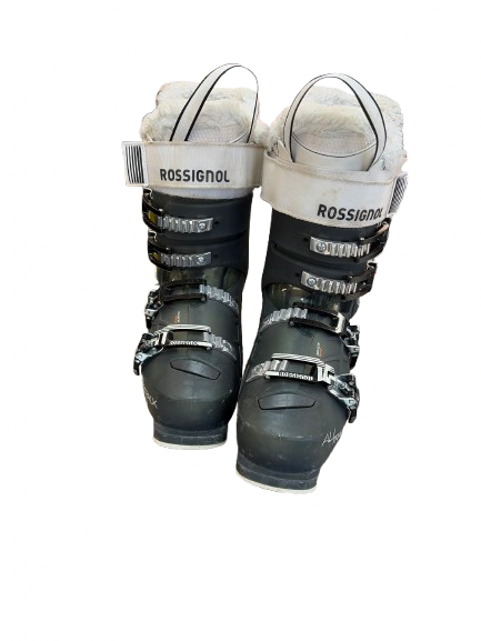 Vist Large View of Product Image Which is Used Rossignol ALL TRACK Womens DH Ski Boot Black 235 MP - J05.5 - W06.5