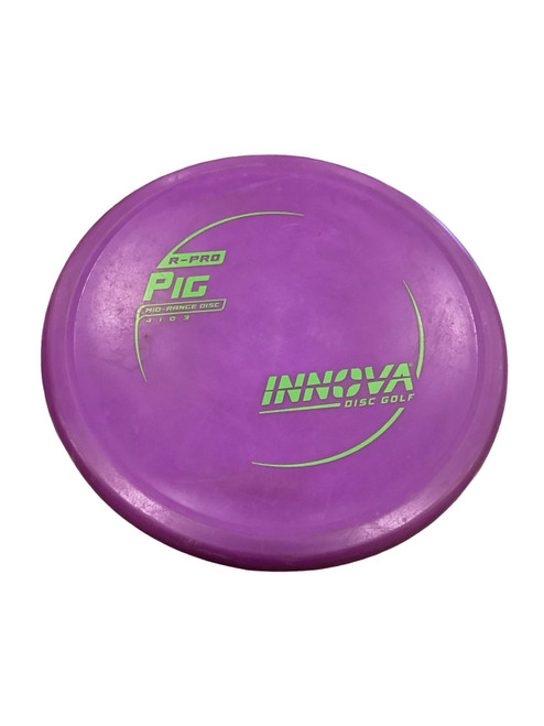 Vist Large View of Product Image Which is Used Innova PIG Disc Golf Putter Purple