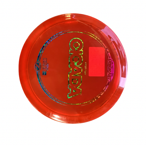 Vist Large View of Product Image Which is Used Discraft CICADA Disc Golf Driver Red