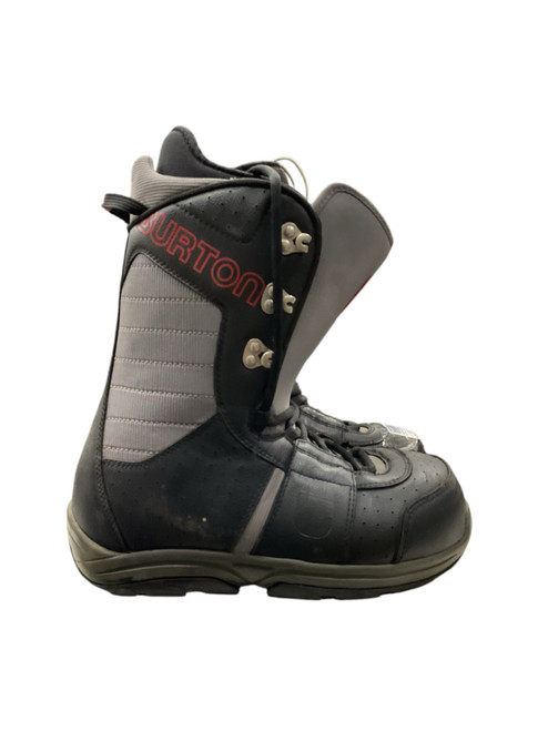 Vist Large View of Product Image Which is Used Burton TRIBUTE SZ 9 Mens Snowboard Boots Black Senior 9