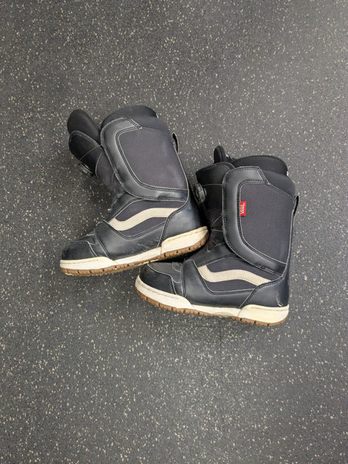 Vist Large View of Product Image Which is Used Vans ENCORE Boys Snowboard Boots Black Junior 04