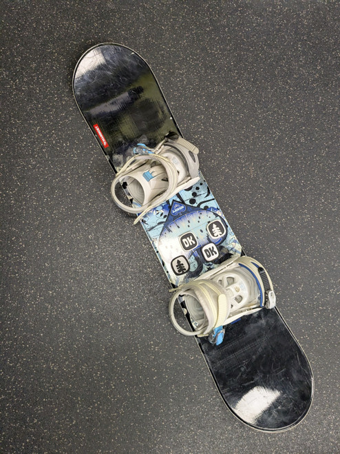 Vist Large View of Product Image Which is Used Firefly SNOWBOARD Boys Board/Binding Black 120 cm