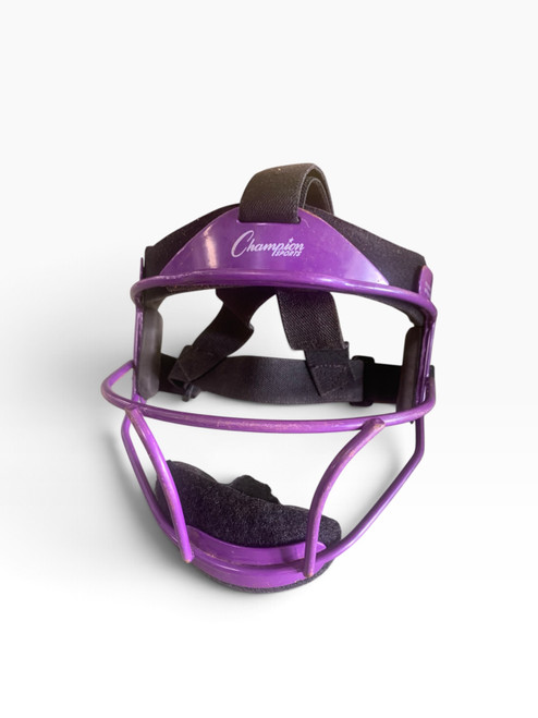 Vist Large View of Product Image Which is Used FIELDERS MASK BB/SB Fielders Mask Purple One Size
