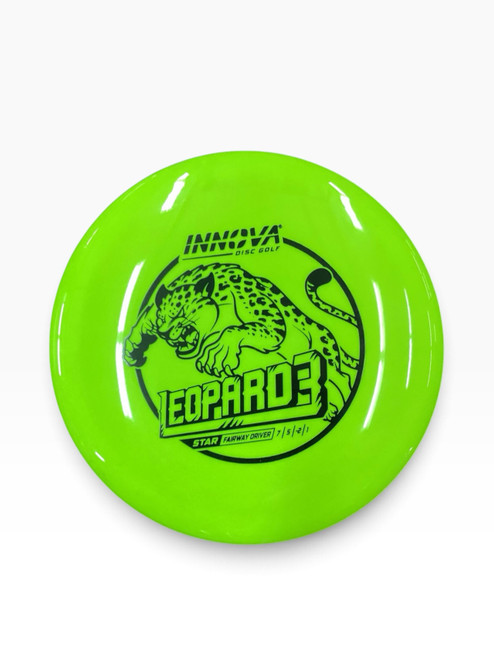 Vist Large View of Product Image Which is Used Innova LEOAPRD3 Disc Golf Driver Green