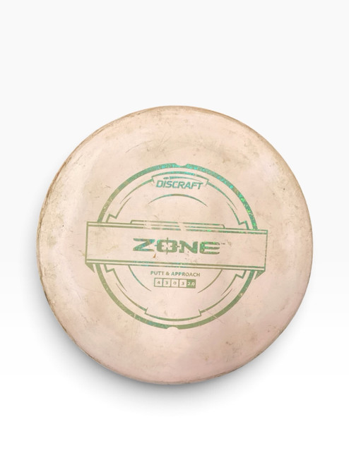 Vist Large View of Product Image Which is Used Discraft ZONE Disc Golf Putter Pink