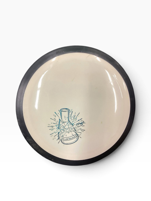 Vist Large View of Product Image Which is Used MVP UPLINK Disc Golf Mid Range Grey