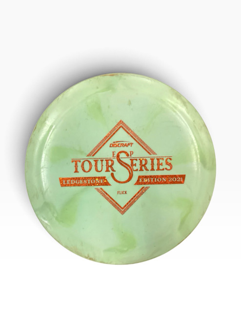 Vist Large View of Product Image Which is Used Discraft FLICK Disc Golf Driver Yellow