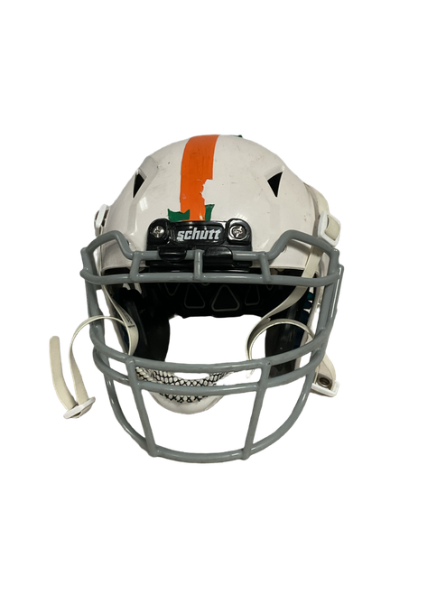 Vist Large View of Product Image Which is Used Schutt VENGEANCE A11 FB Helmet White XS