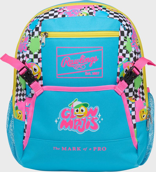 Vist Large View of Product Image Which is New TBALL YTH BPACK GLOW MOJIS
