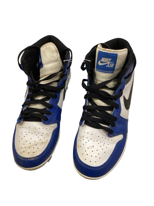 Vist Large View of Product Image Which is Used Nike Adult FB Cleats Navy Blue Senior 8