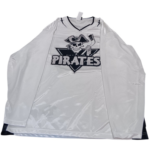 Vist Large View of Product Image Which is Used Hockey Practice Jersey White 2X