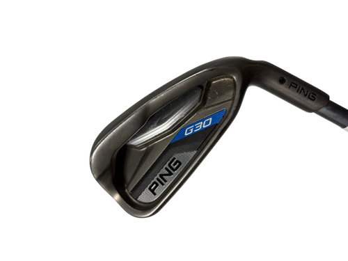 Vist Large View of Product Image Which is Used Ping G30 BLACK DOT Mens Individual Iron RH 6 Iron