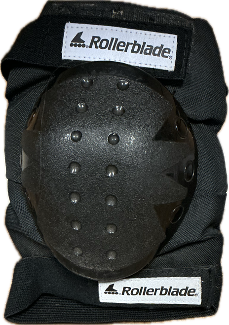 Vist Large View of Product Image Which is Used Rollerblade Inline Kneepads Black MD