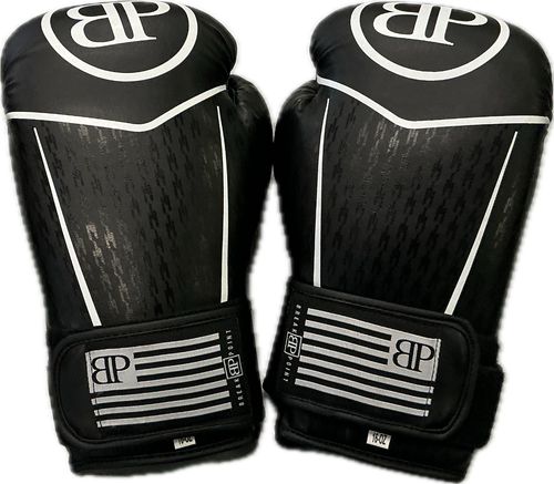 Vist Large View of Product Image Which is Used Boxing Gloves Black Senior